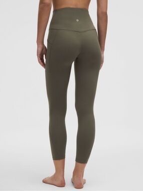 lululemon athletica Align High-Rise Pant with Pockets 25” in Army Green